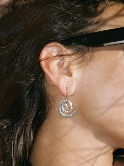 Spiral Petite Earrings-ISA Collection-APOC STORE