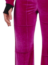Pink Flare Leg Spider Pants-Karlaidlaw-APOC STORE