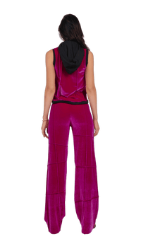 Pink Straight Leg Spider Pants-Karlaidlaw-APOC STORE