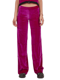 Pink Straight Leg Spider Pants-Karlaidlaw-APOC STORE