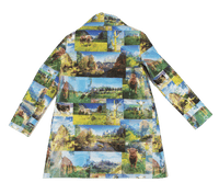 Landscape Image Flip Pattern Coat-Leeann Huang-APOC STORE