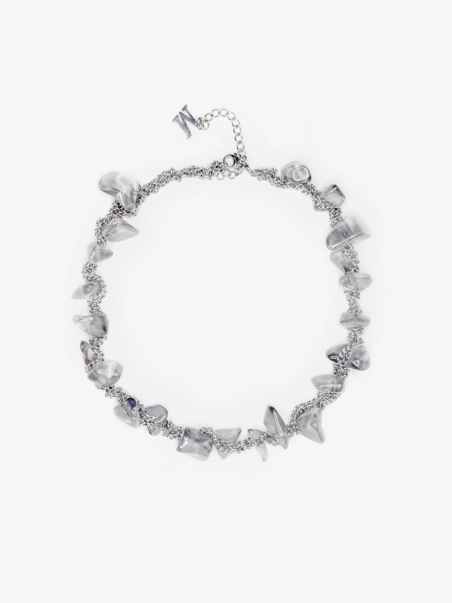 Quartz Chip Necklace-Marland Backus-APOC STORE