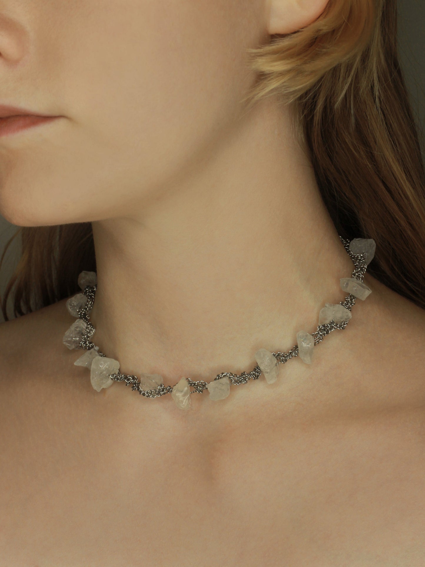 Quartz Necklace-Marland Backus-APOC STORE