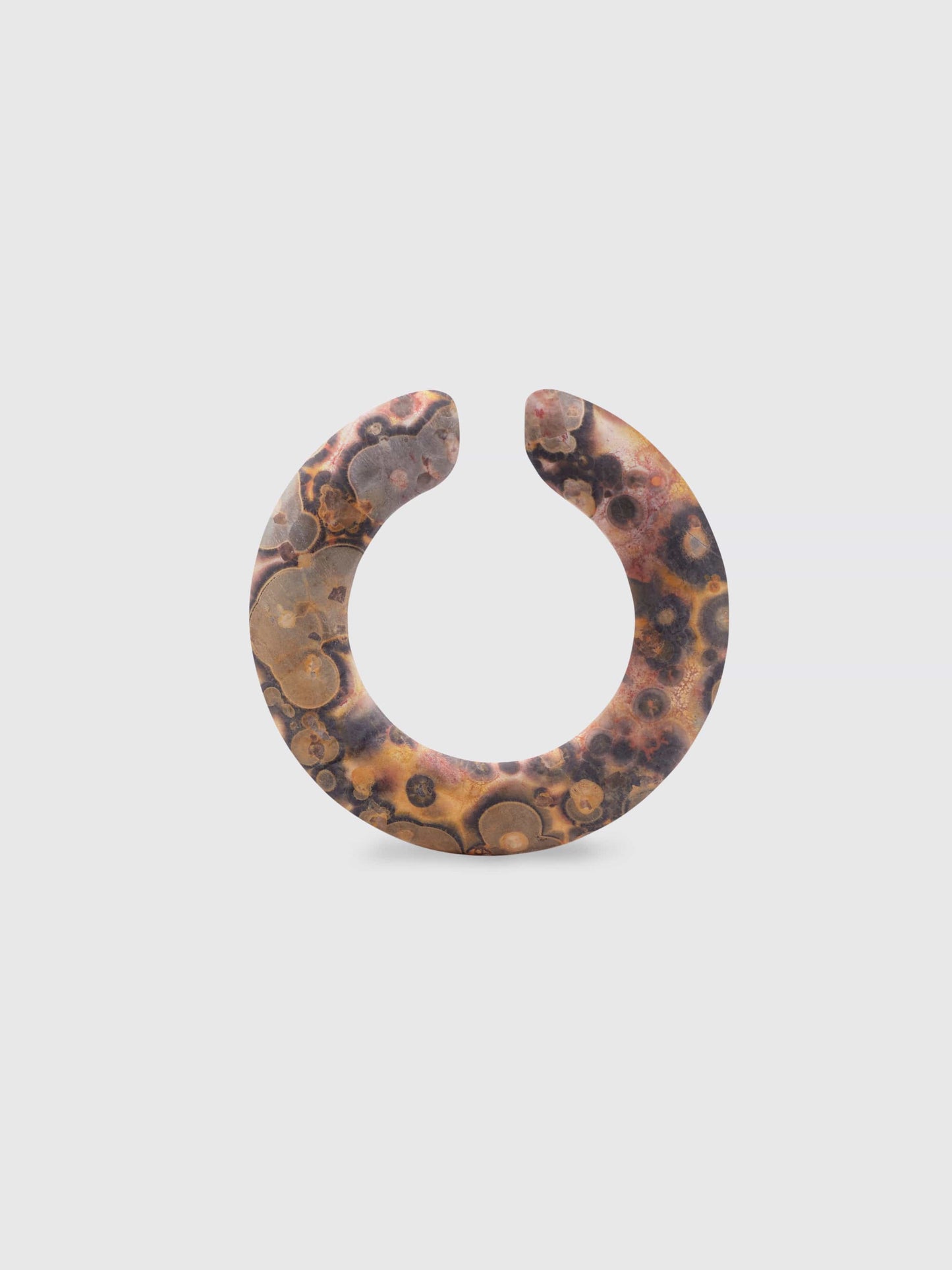 Edgar Leopard Jasper Ear Cuff-RÄTHEL & WOLF-APOC STORE