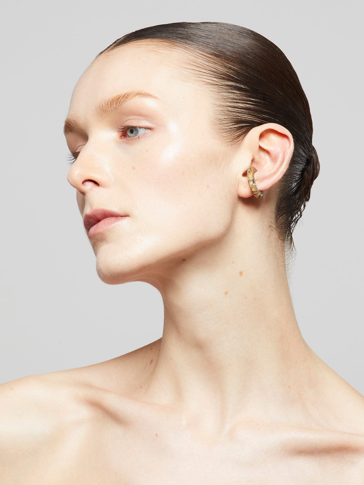 Edgar Leopard Jasper Ear Cuff-RÄTHEL & WOLF-APOC STORE