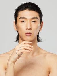 Neil Double Finger Ring-RÄTHEL & WOLF-APOC STORE