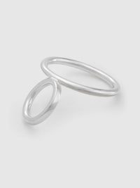 Neil Double Finger Ring-RÄTHEL & WOLF-APOC STORE