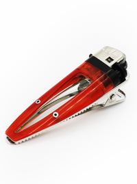Red Lit Barret Hair Clip-Corrina Goutos-APOC STORE