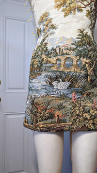 River Landscape Tapestry Dress-Kristin Mallison-APOC STORE