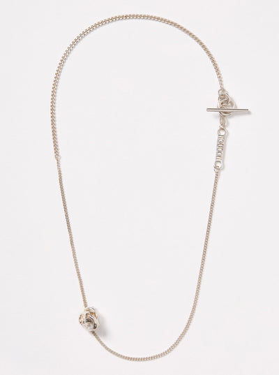 Meteorite Pendant Silver Shirt Chain-Karmuel Young-APOC STORE