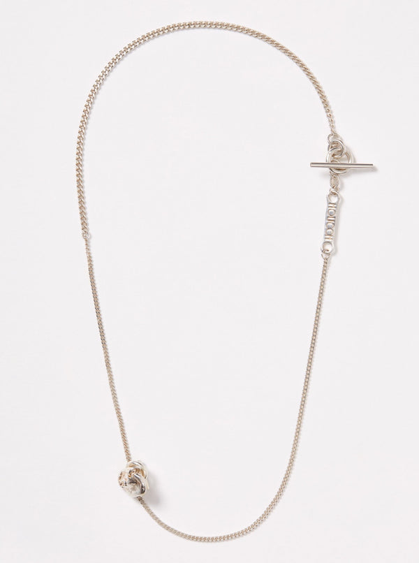 Meteorite Pendant Silver Shirt Chain-Karmuel Young-APOC STORE