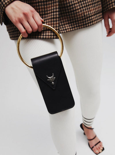 Black pocket bag basic-INAN-APOC STORE