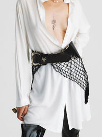 Pirate belt long Black-INAN-APOC STORE