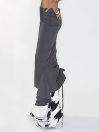 Drawstring Low Long Skirt-Issa Eakin-APOC STORE