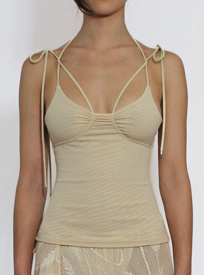 Beige Body Form Cami-Oriens-APOC STORE