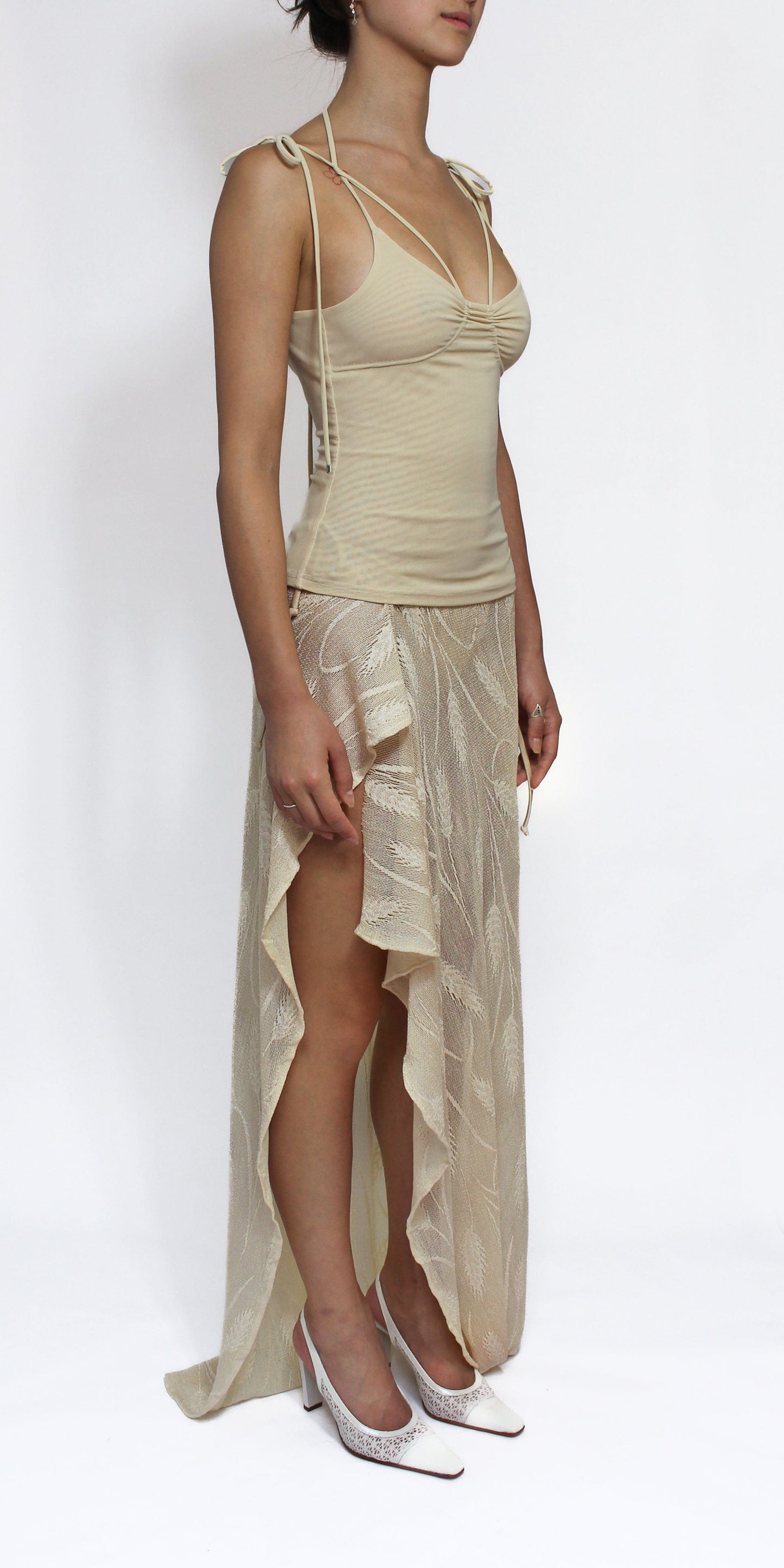 Beige Body Form Cami-Oriens-APOC STORE