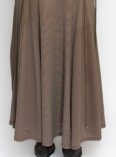 Dusk Body Form Maxi Skirt-Oriens-APOC STORE