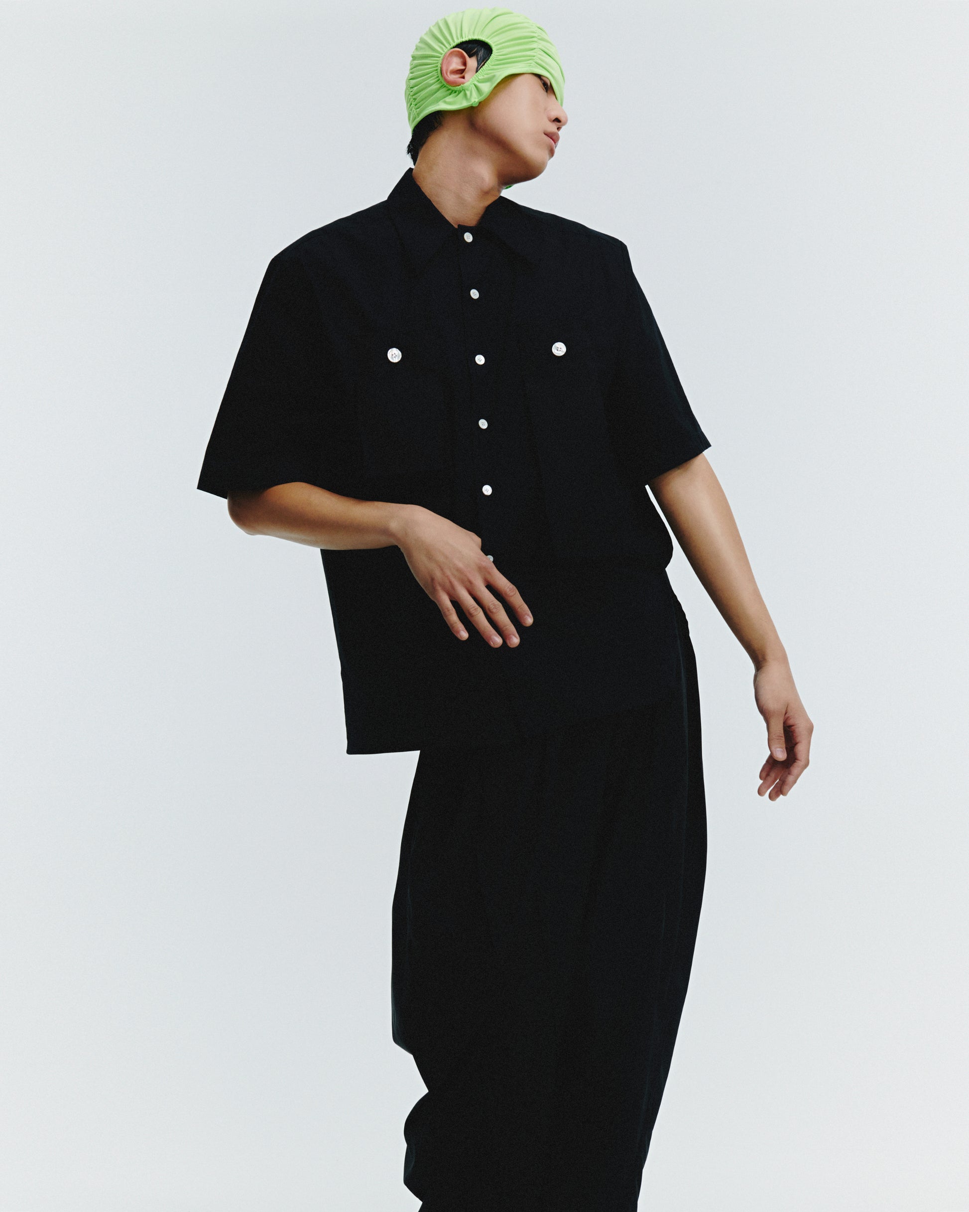 Black TempoPockets Shirt-Sung Ju-APOC STORE