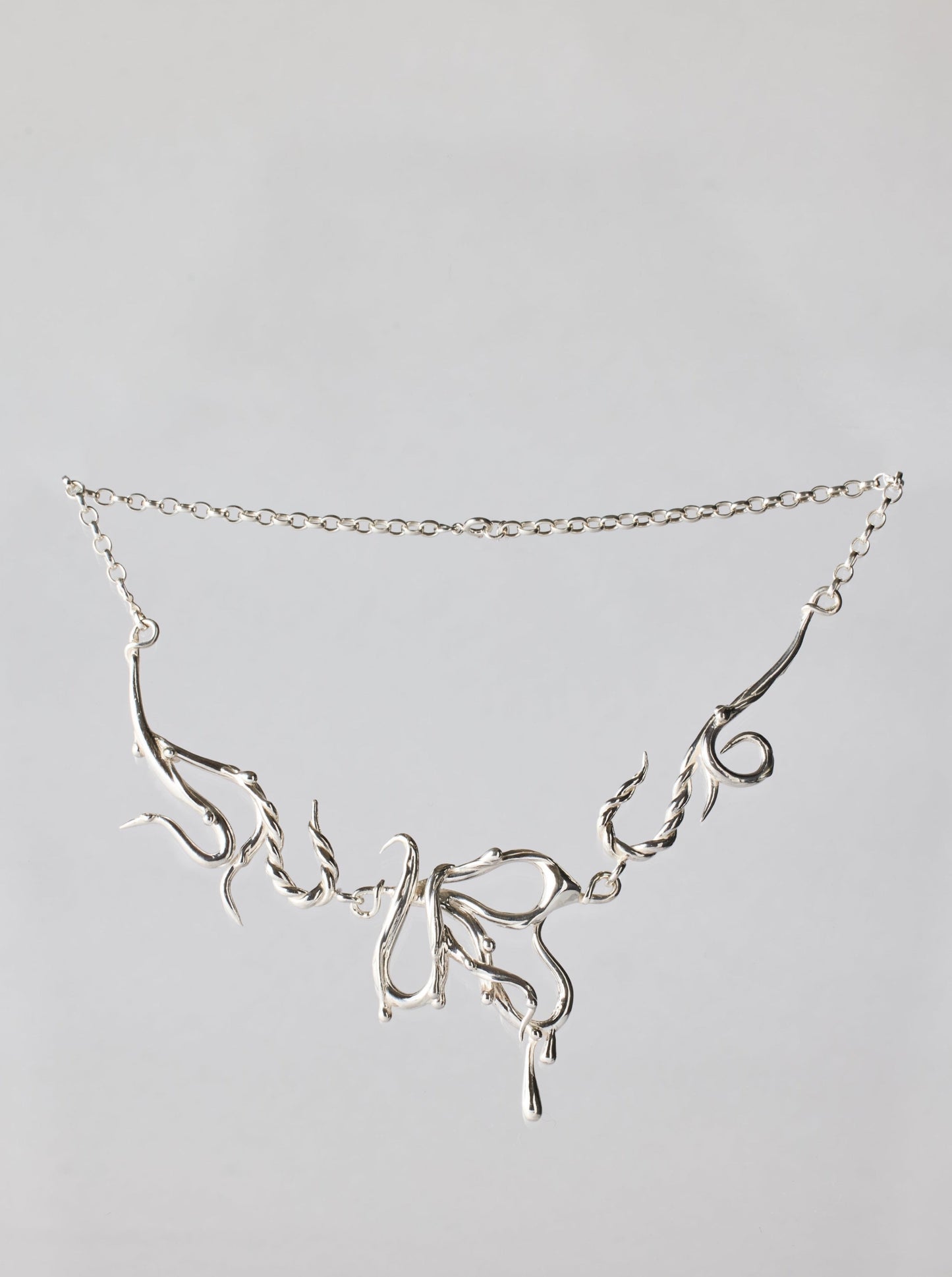Silver Swamp Necklace-Freya Douglas Ferguson-APOC STORE