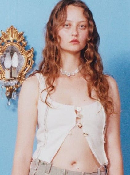 Felted Wool Corset-GARBAGE CORE-APOC STORE