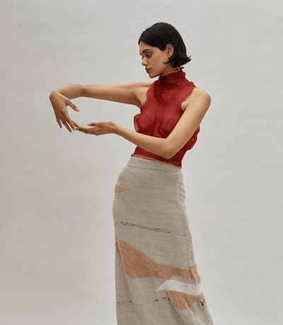 Monofilament turtleneck-Khanh Brice Nguyen-APOC STORE