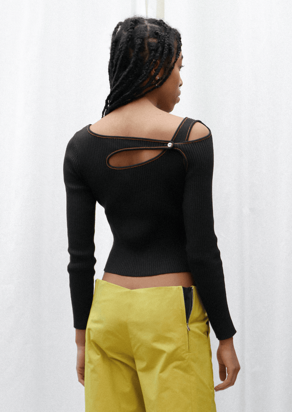 Score Knit Top-René Scheibenbauer-APOC STORE