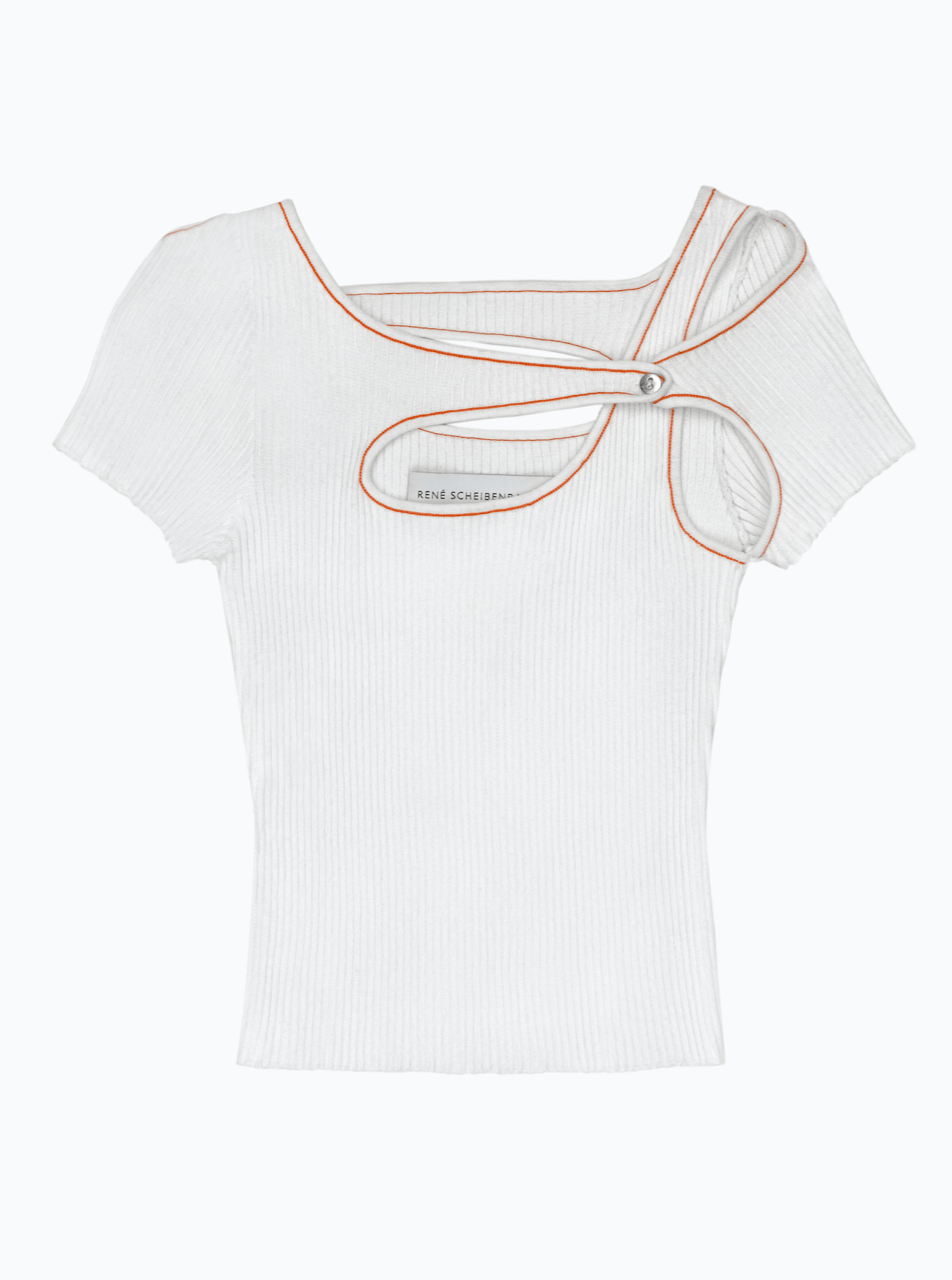 Score Knit Top Shortsleeve-René Scheibenbauer-APOC STORE