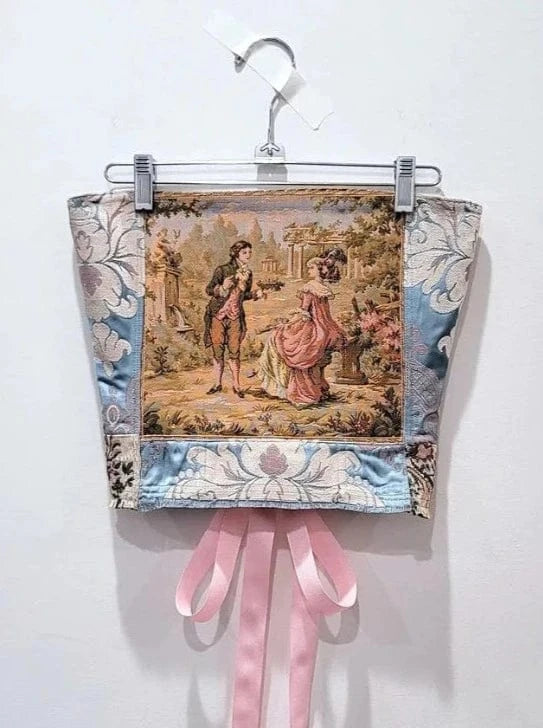 Custom Tapestry Corset-Kristin Mallison-APOC STORE