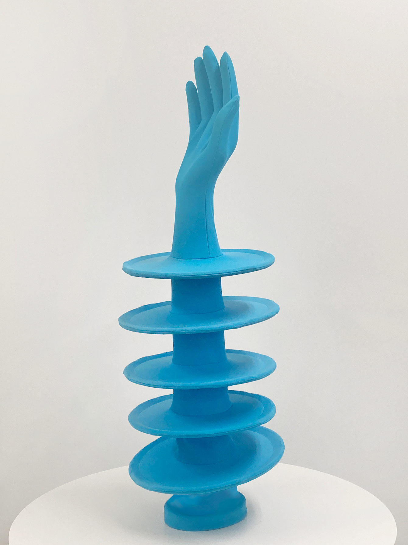 Maya Blue Discs Glove-Sun Woo-APOC STORE