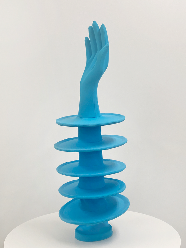 Maya Blue Discs Glove-Sun Woo-APOC STORE