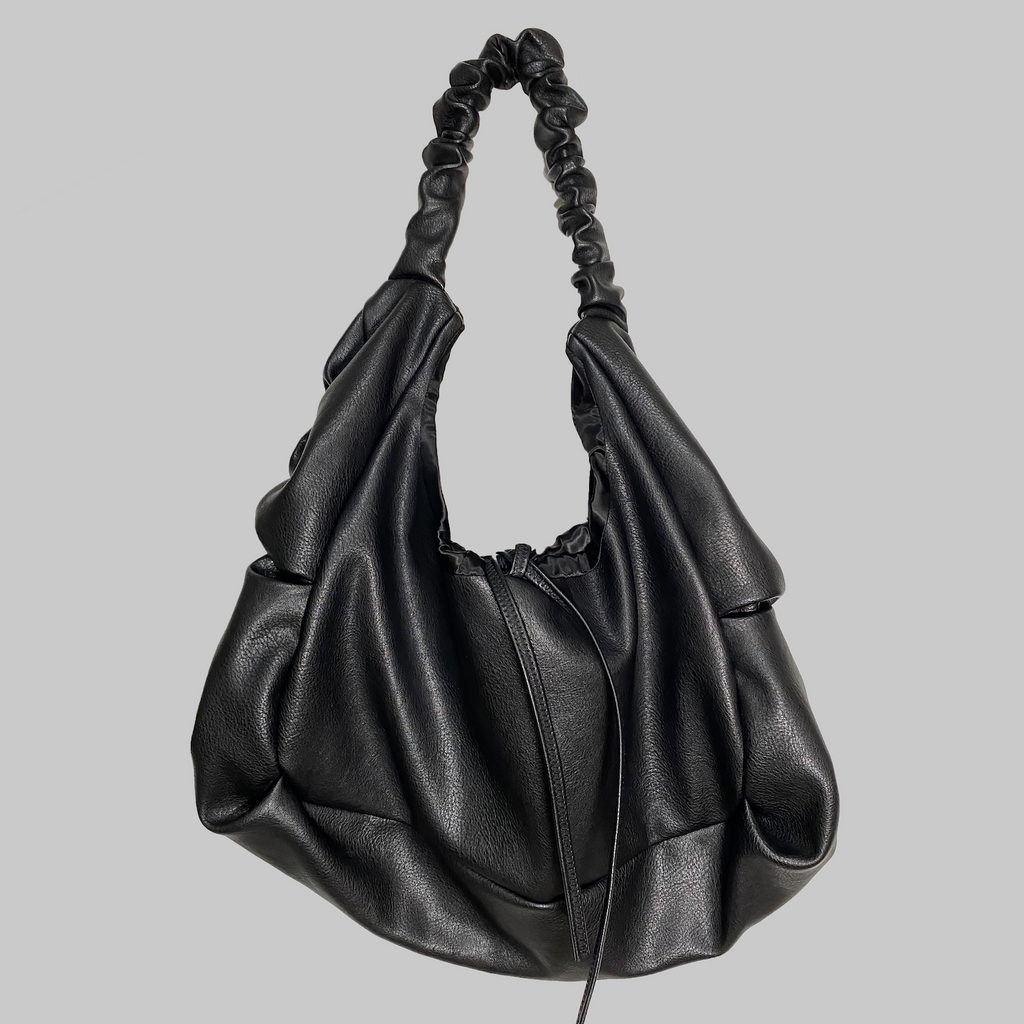 Nensi Avetisian Black Large Smocking Bag – APOC STORE