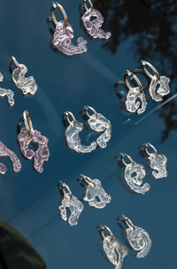 Pink Bioresin Hoops-Vanessa Schindler-APOC STORE