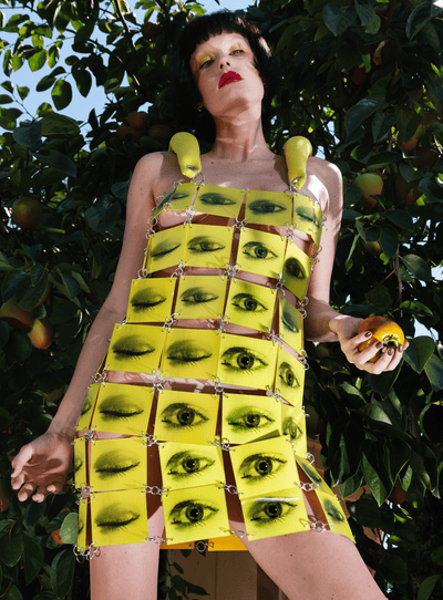 Thousand Eyes Dress-Leeann Huang-APOC STORE