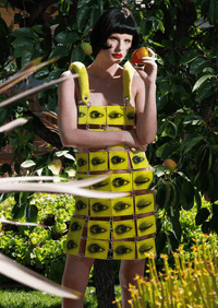 Thousand Eyes Dress-Leeann Huang-APOC STORE