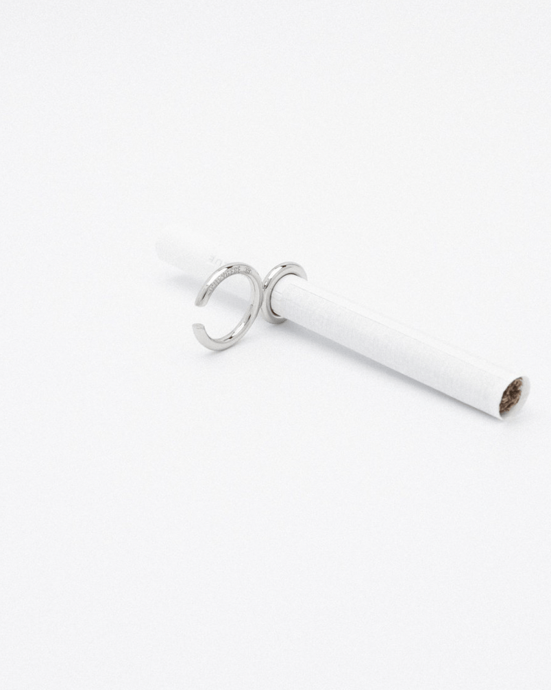 Holder Ear Cuff Silver-D’heygere-APOC STORE