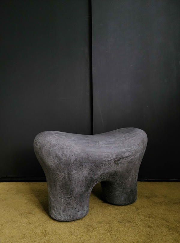Tooth Chair Dark Grey-Dongwook Choi-APOC STORE