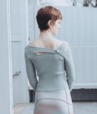 Score Knit Top Clay-René Scheibenbauer-APOC STORE