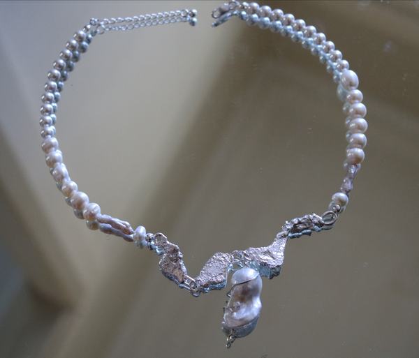 Darling Silver Necklace-Nadia Ridiandries-APOC STORE