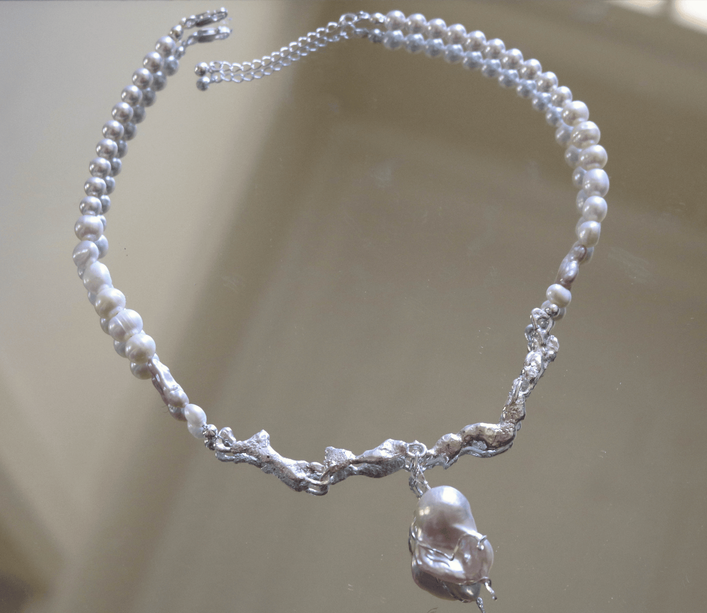 Darling Silver Necklace-Nadia Ridiandries-APOC STORE