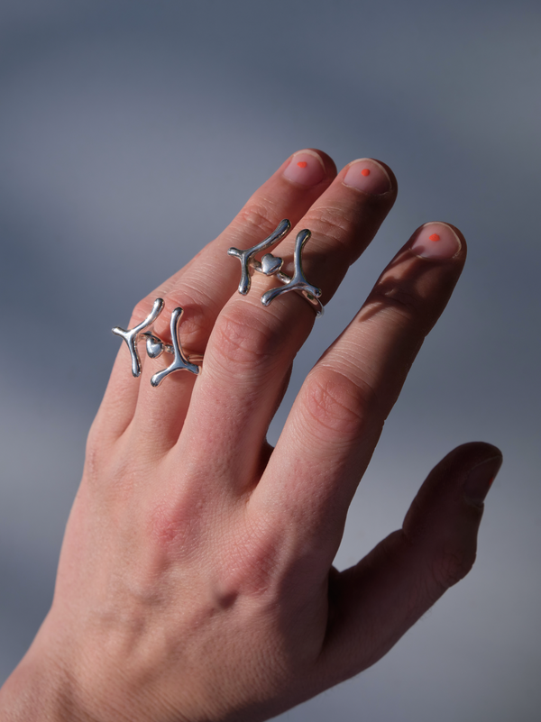 Cuirass Silver Ring-LOKI DOLOR-APOC STORE