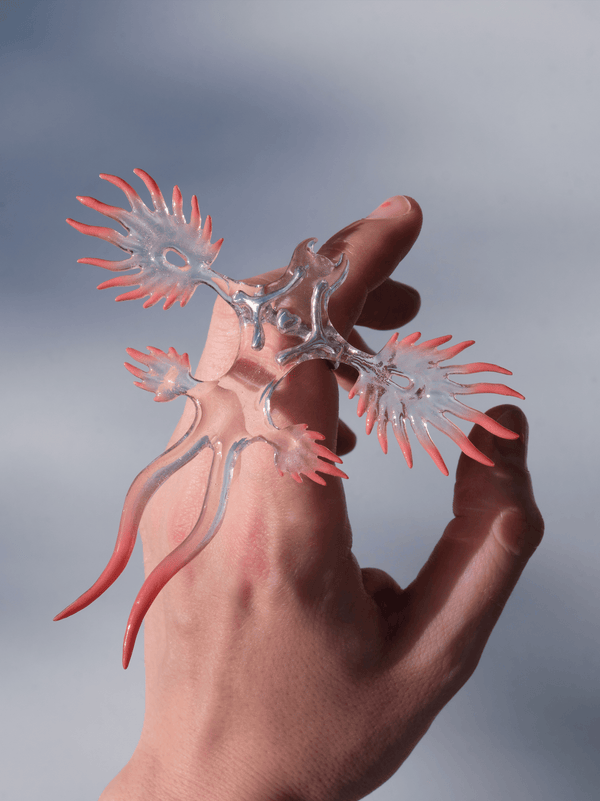 Transparent Nudibranch Ring-LOKI DOLOR-APOC STORE