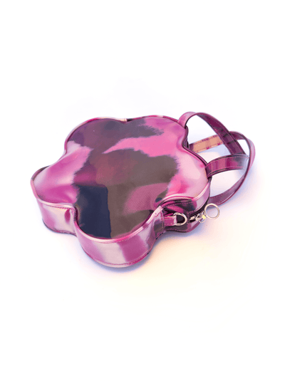 Lenticular Colour-Changing Pink Blueberry Cow Flower Handbag-Leeann Huang-APOC STORE