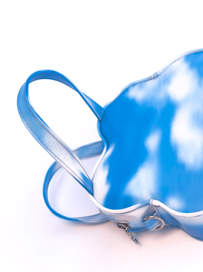 Lenticular 3-D Cloudy Sky Flower Handbag-Leeann Huang-APOC STORE