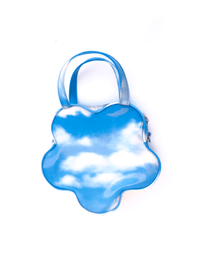 Lenticular 3-D Cloudy Sky Flower Handbag-Leeann Huang-APOC STORE