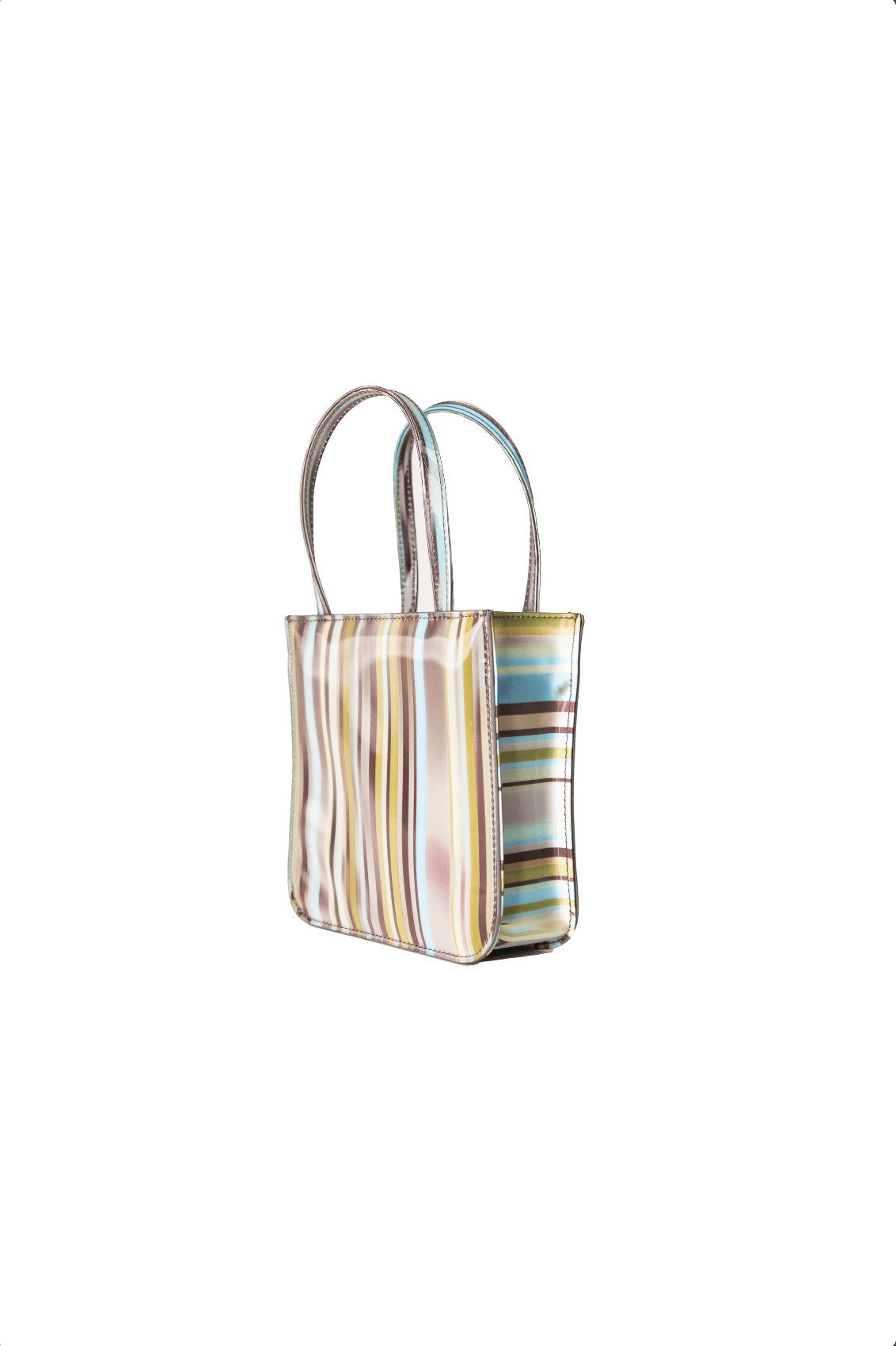Lenticular Ultra Mini Stripe Tote-Leeann Huang-APOC STORE