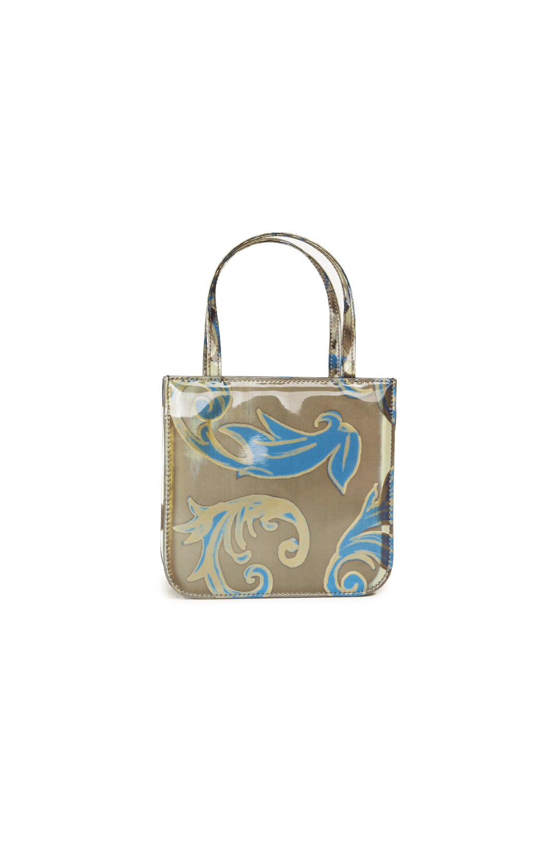Lenticular Ultra Mini Bow Stripe Tote-Leeann Huang-APOC STORE