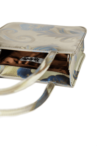Lenticular Ultra Mini Bow Stripe Tote-Leeann Huang-APOC STORE