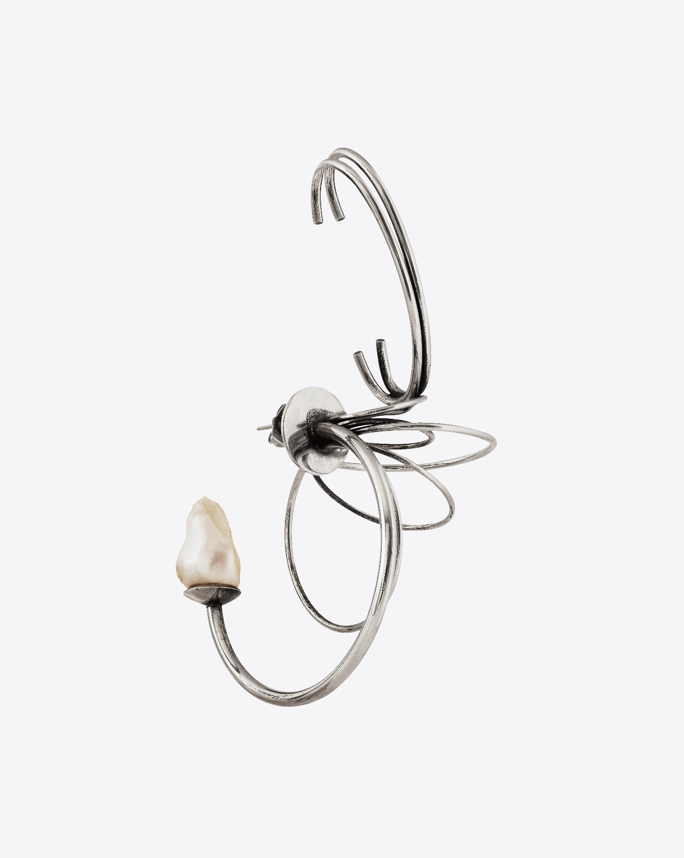 Earcuff eir pearl-anGostura-APOC STORE