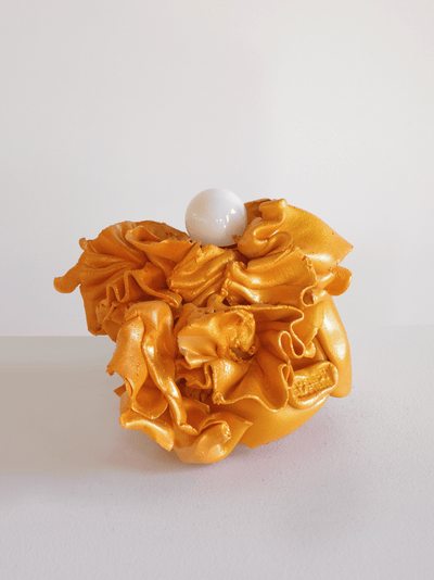 Gold Pleated Lamp-Joseph Algieri-APOC STORE
