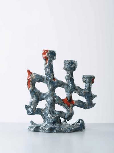 Blue Shenlong Escalon Candleholder-Alex Zeta-APOC STORE